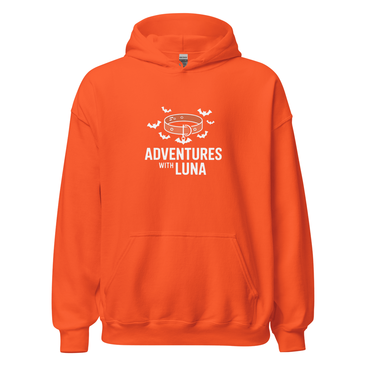 Spooky Collar Unisex Hoodie - Adventures With Luna