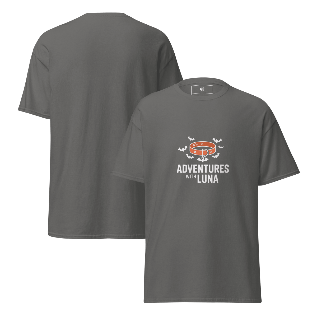 Spooky Collar Unisex Tee - Adventures With Luna