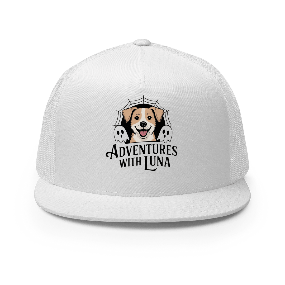 Spooky Puppy Luna Trucker Cap - Adventures With Luna