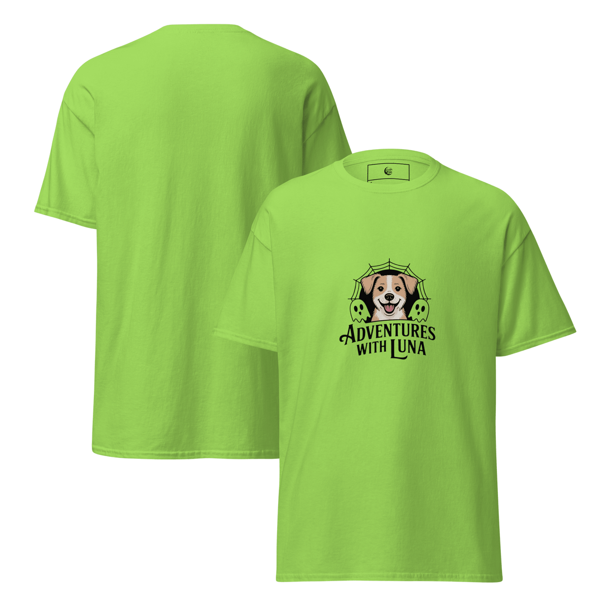 Spooky Puppy Luna Unisex Tee - Adventures With Luna