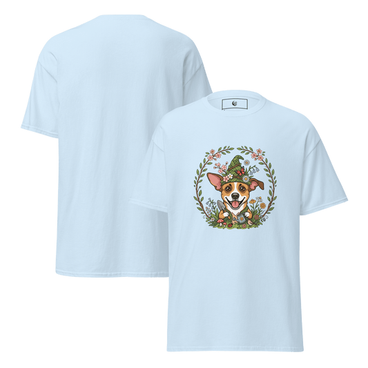 Spring Gnome Puppy Unisex Tee - Adventures With Luna