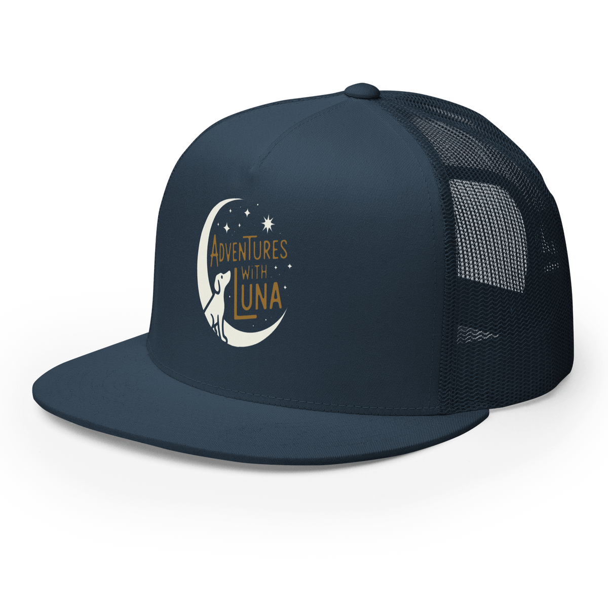 Stargazing Luna Trucker Cap - Adventures With Luna