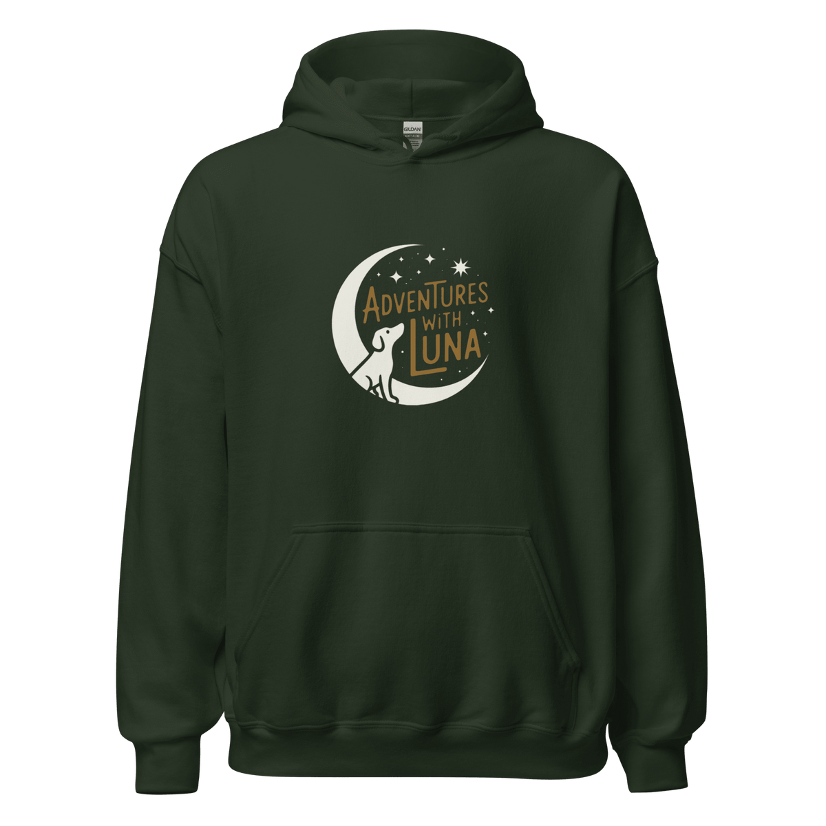 Stargazing Luna Unisex Hoodie - Adventures With Luna