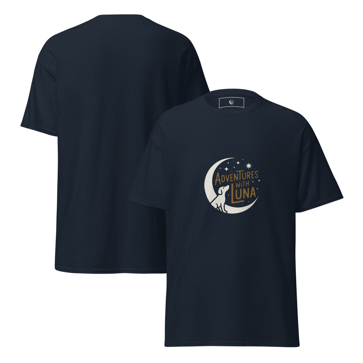 Stargazing Luna Unisex Tee - Adventures With Luna