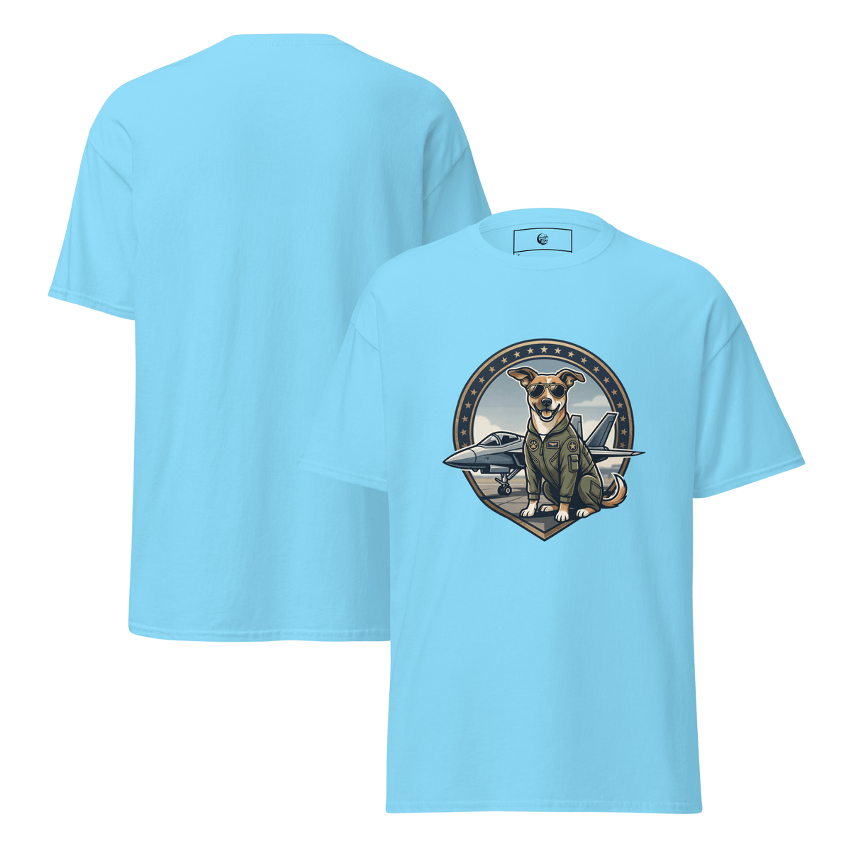 Top Gun Pup Unisex Tee - Adventures With Luna