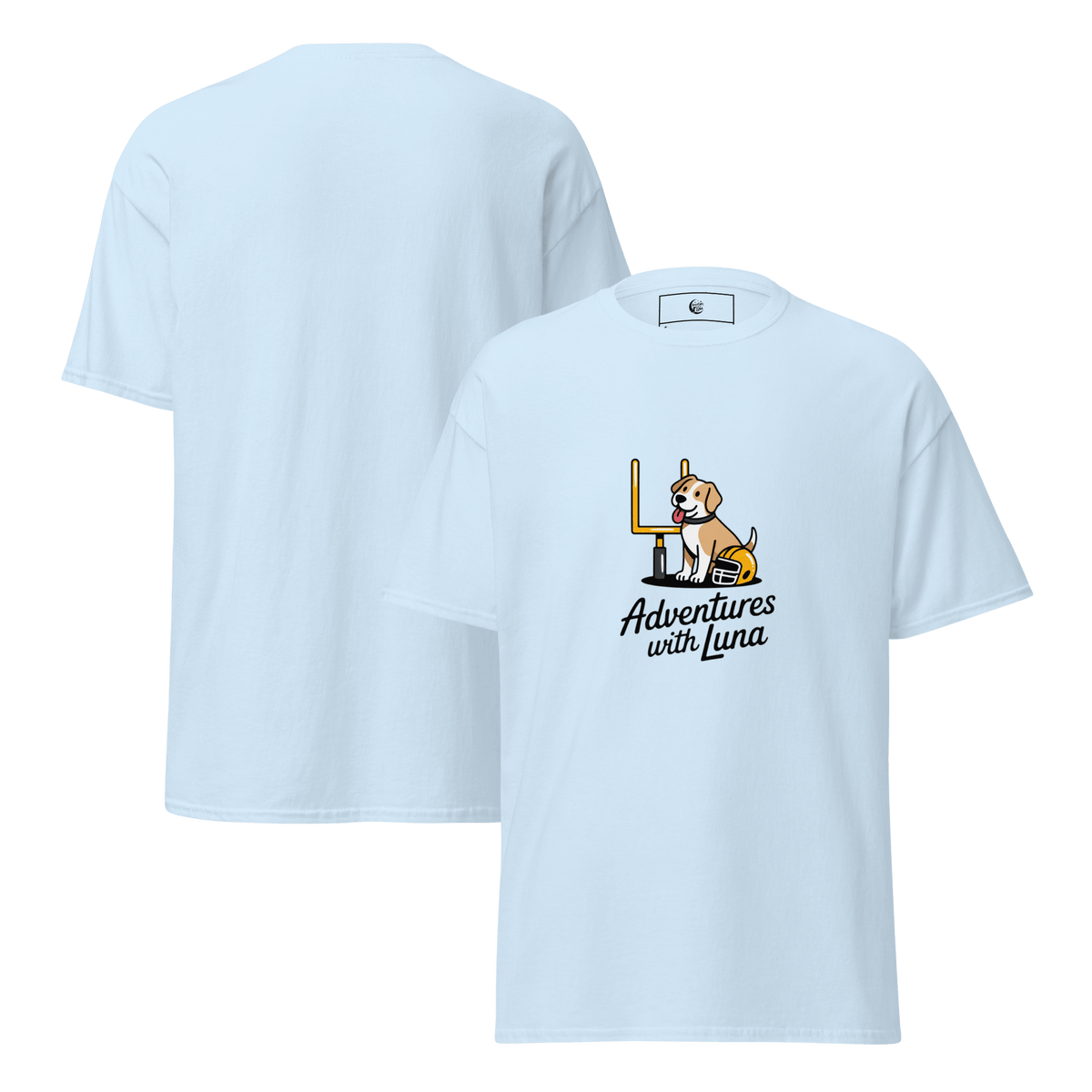 Touchdown Luna Unisex Tee - Adventures With Luna