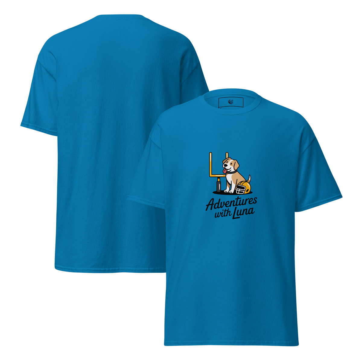 Touchdown Luna Unisex Tee - Adventures With Luna