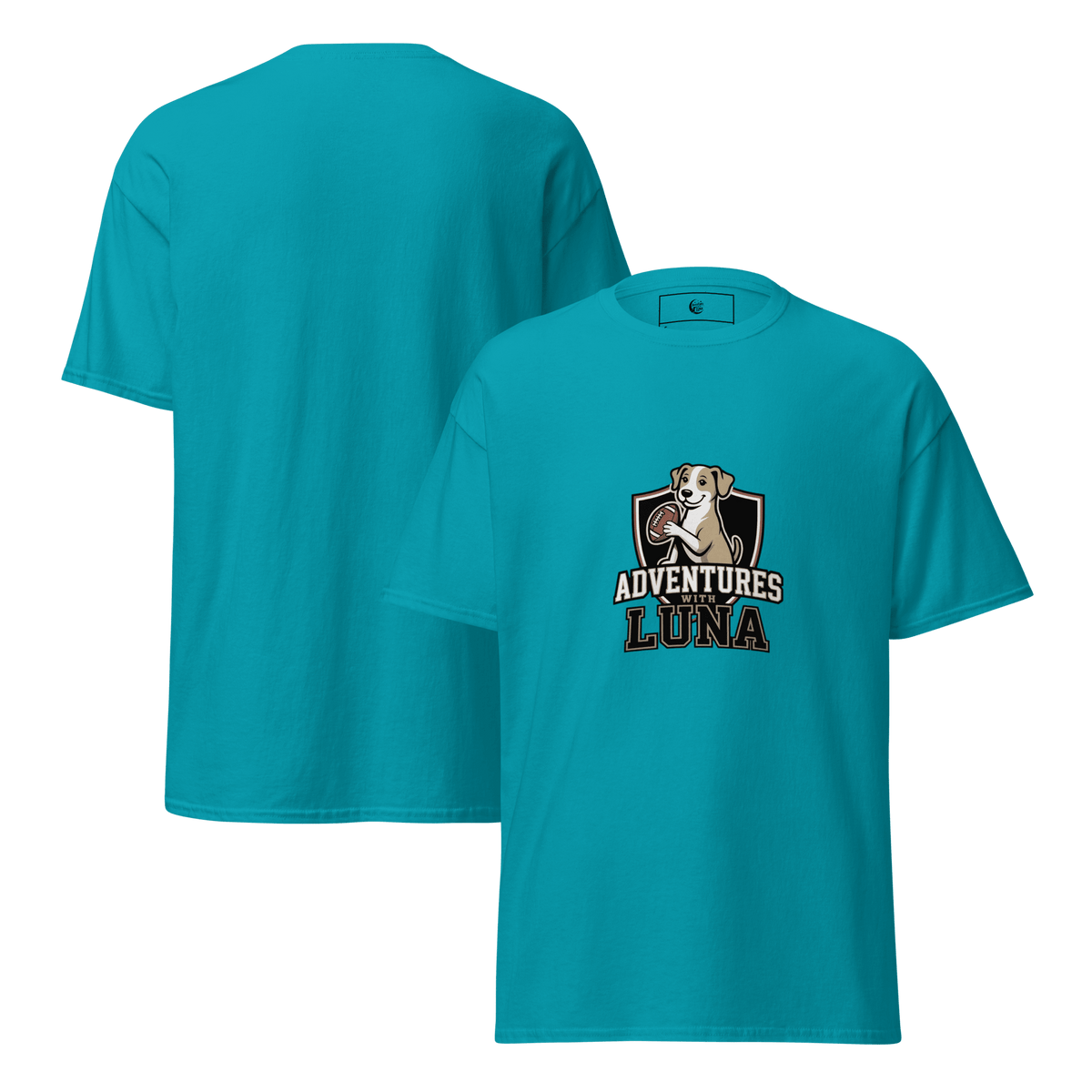 Varsity Luna Unisex Tee - Adventures With Luna