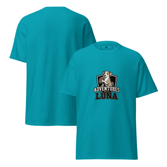 Varsity Luna Unisex Tee - Adventures With Luna