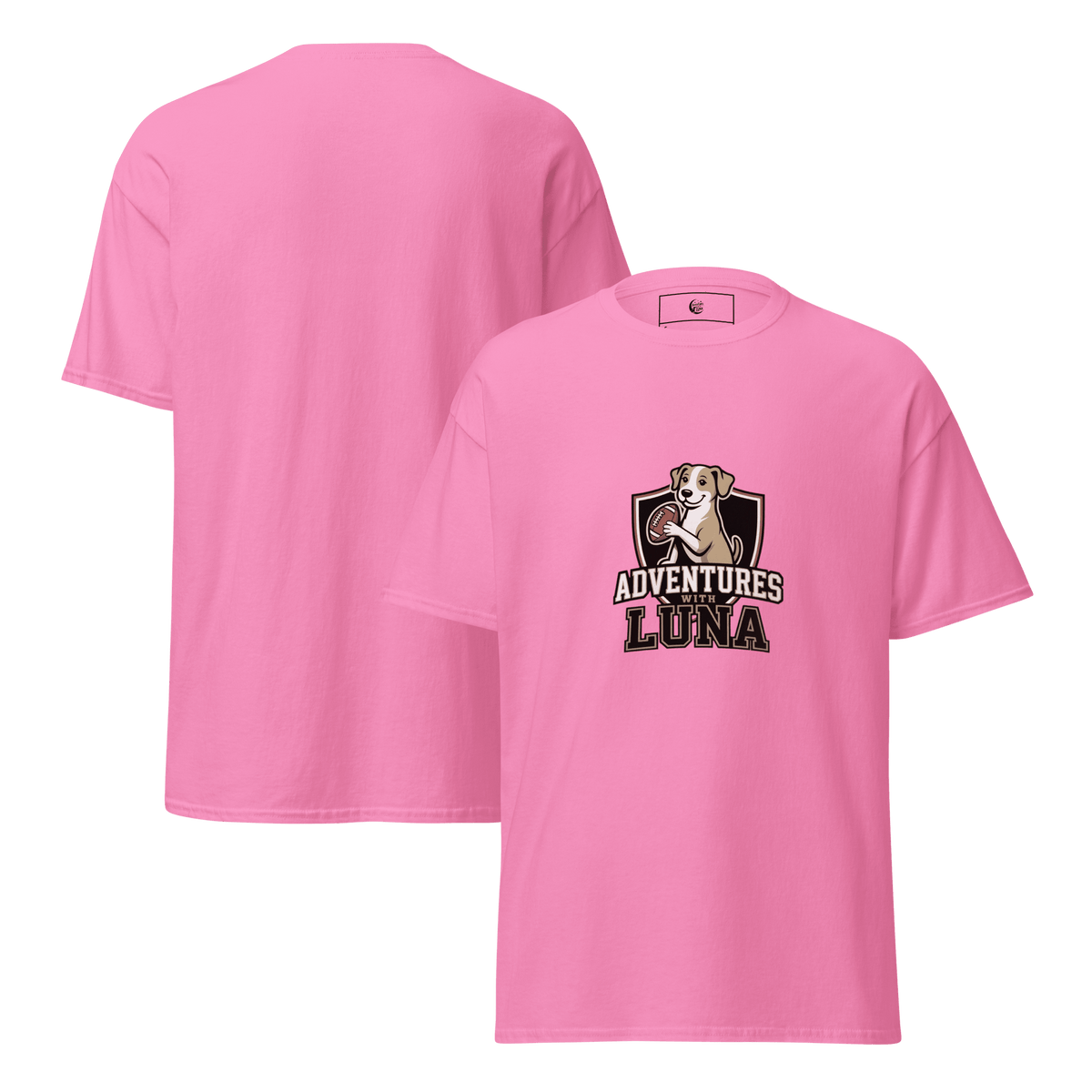 Varsity Luna Unisex Tee - Adventures With Luna