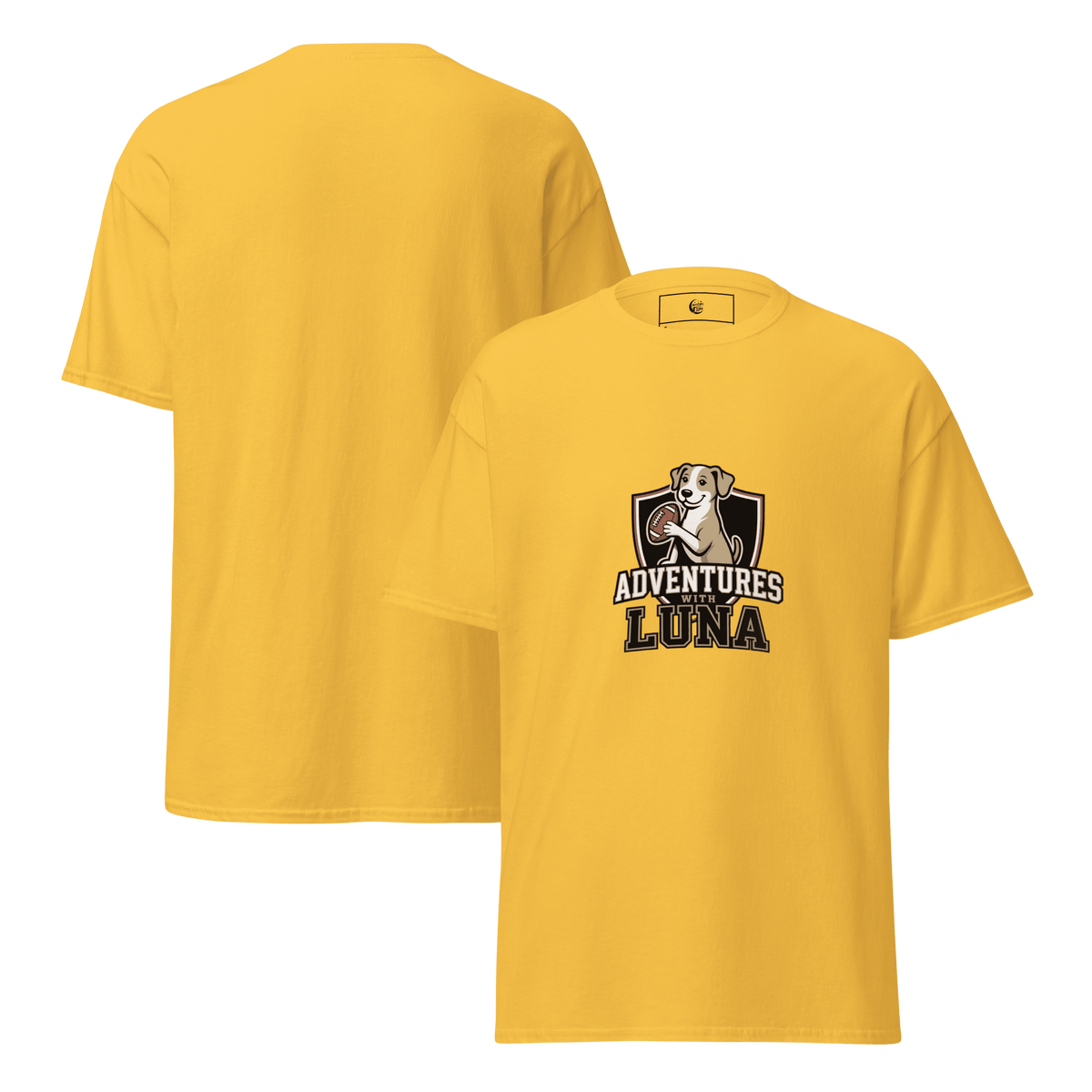 Varsity Luna Unisex Tee - Adventures With Luna