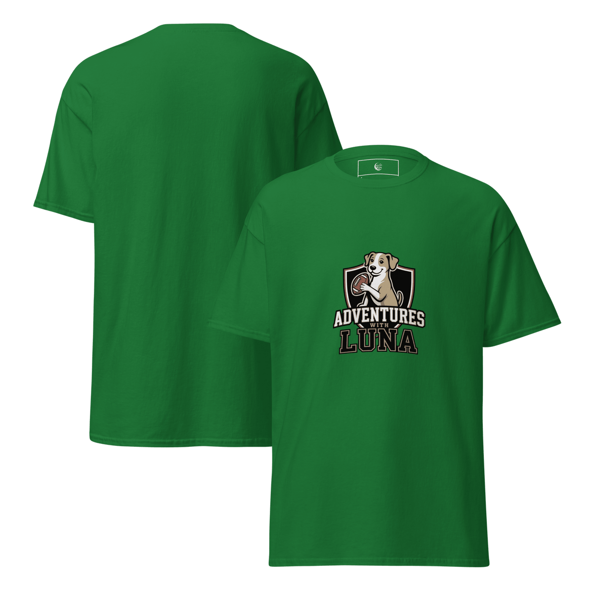 Varsity Luna Unisex Tee - Adventures With Luna